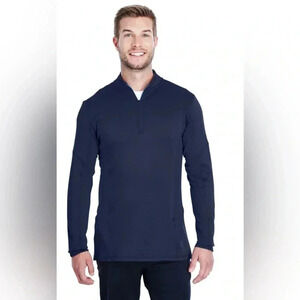 Men’s Under Armour Cold Gear 1/4 Zip Pullover Long Sleeve Shirt Size XL EUC
